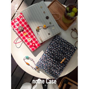 nothe 简约日常空白日记本 Case「胡桃日记」原创布料手账记事本