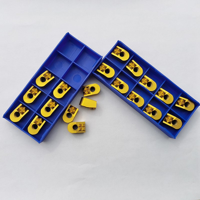 PC127-4SC-S钨钢夹齿 非标垫块齿形夹持器金色夹爪盒装