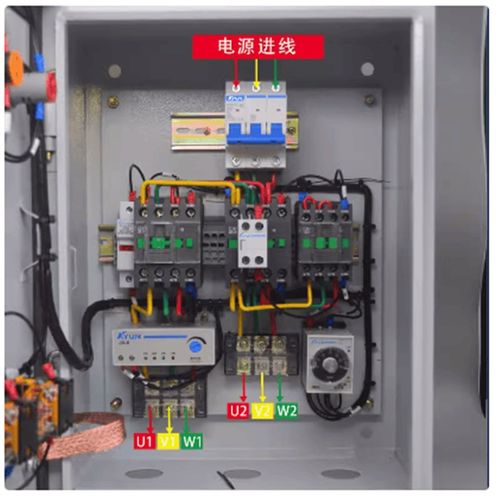 星三角启动箱起动器降压启动柜控制器22KW30KW电机粉碎机三相380V