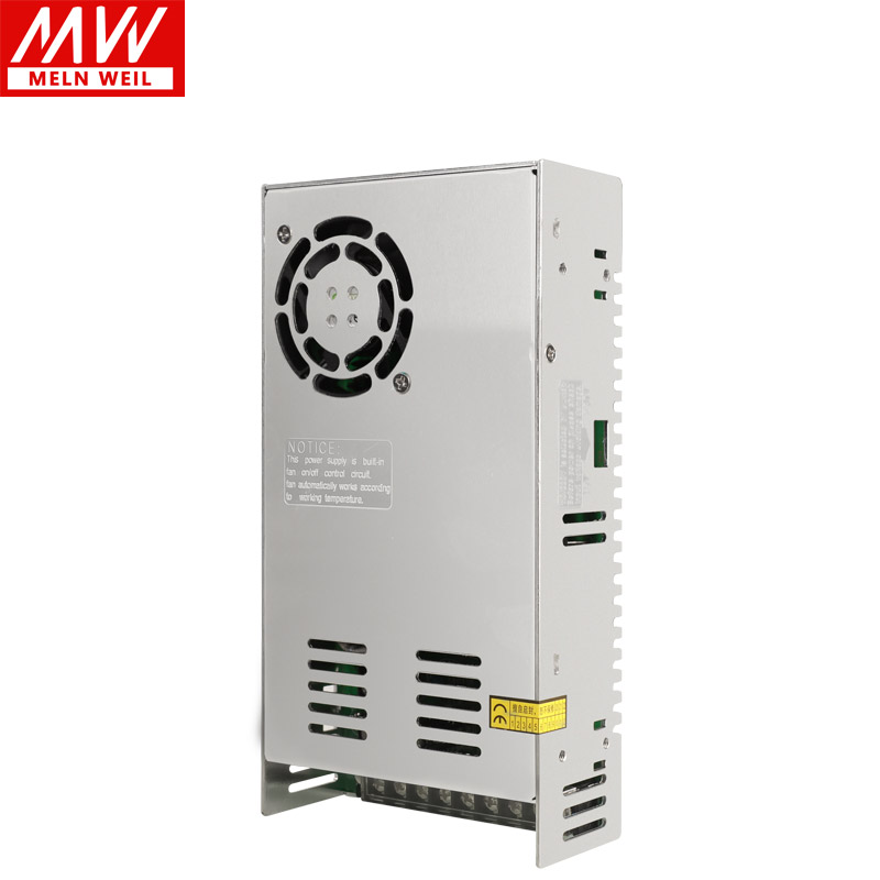 明纬开关电源 S-250W-24V10A12V20A36V48V集中供电AC220V转DC直流