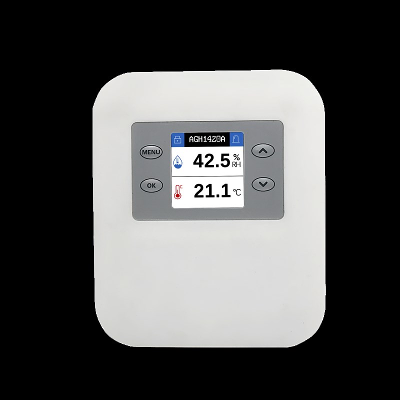 奥松 壁挂式温湿度变送器 电压电流型温湿度监测传感S器 AGH1系列