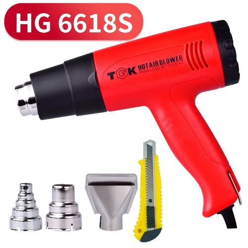 TGK热风枪小型塑料焊枪热缩管膜工业级烤枪贴膜专用热风筒A热烘枪