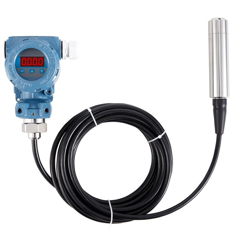 投入式液位变送器4-20ma静压式液位计带显示O分体式水位传感器485
