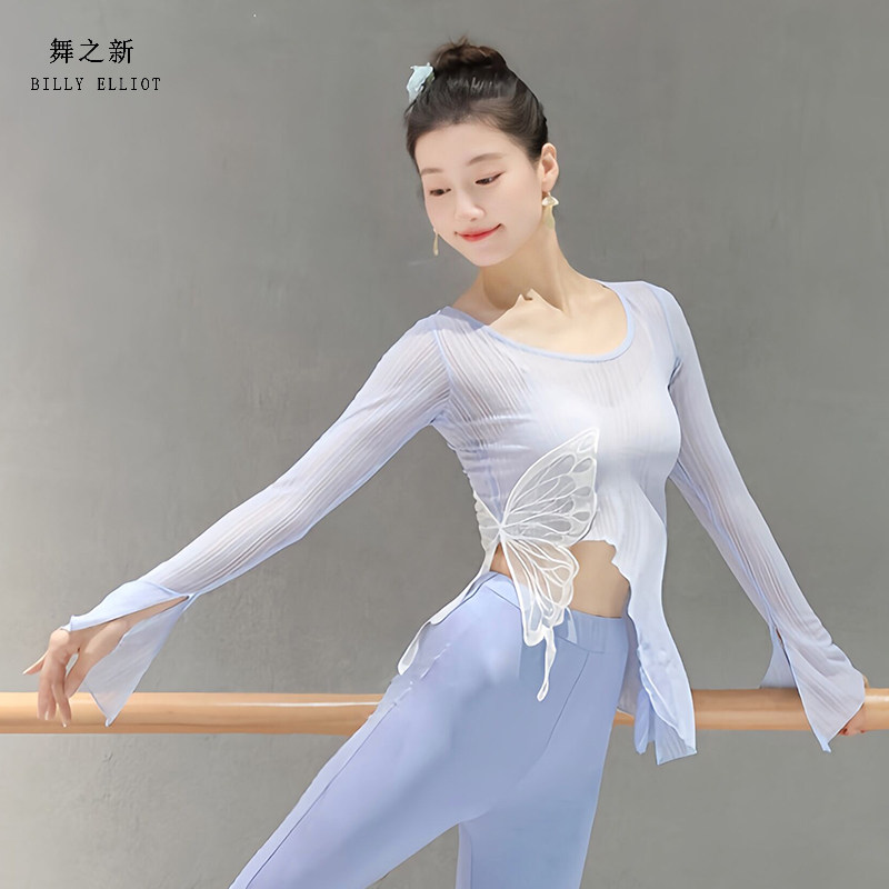 舞之新古典舞身韵纱衣女轻柔飘逸