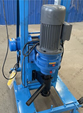 2023民用小型打井机两相电3KW打井设备 农田灌溉简易打井机