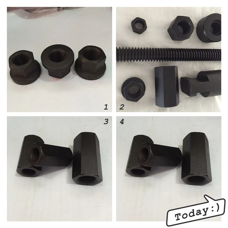 梯形丝杆加长圆螺帽T型粗牙加长加大螺母Tr20T22T24T30T36T40T50