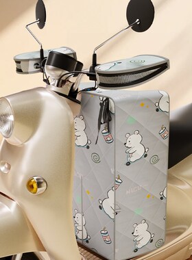 儿童亲子款电动车挡风被夏季防晒遮阳罩电瓶摩托车防雨水四季通用