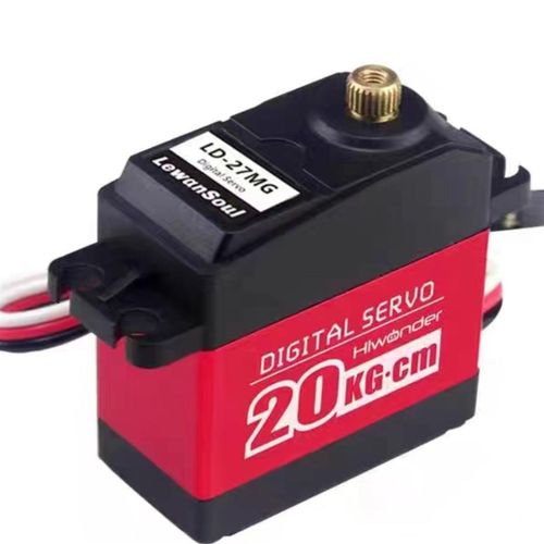 25KG大扭力数字舵机机械手臂云台RC车模/数码舵机金属壳