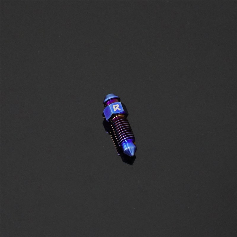 弗勒钛 钛合金尖油排气螺丝M7*1.0P改装卡钳上泵螺丝
