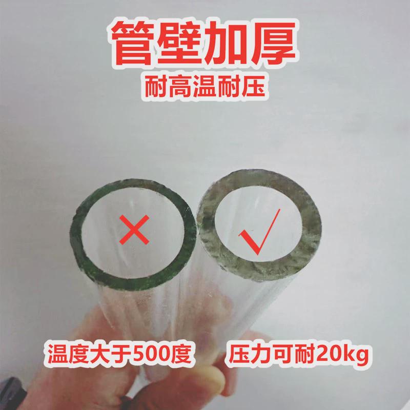 不锈钢高温石英玻璃管p蒸汽锅炉液位计水箱直角简易型油位计水位