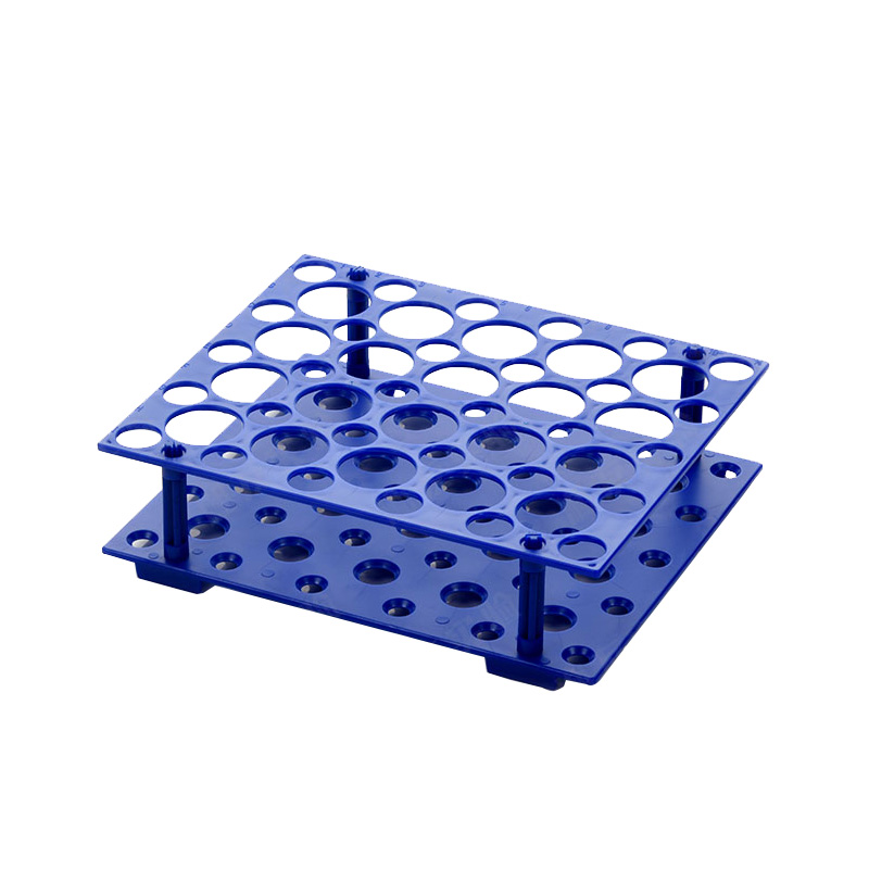 实验室塑料可拆两用离心管架 可放10ML/15ML/50ML 玻璃试管架孔径