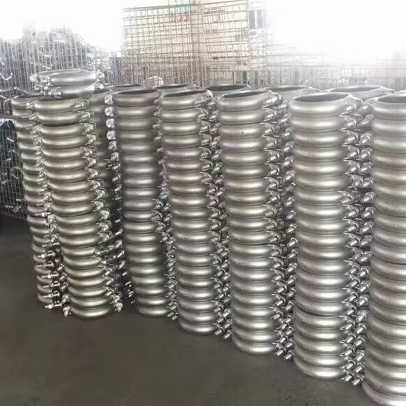 304不锈钢133/159拷贝林沟槽卡箍卡套接头管箍哈夫节X抱箍消防管
