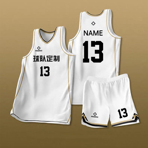 美式篮球服套装定制学生球衣团购