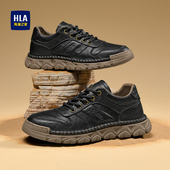 男时尚 HLA 质感复古低帮百搭耐磨户外 工装 鞋 海澜之家男鞋 2026新款