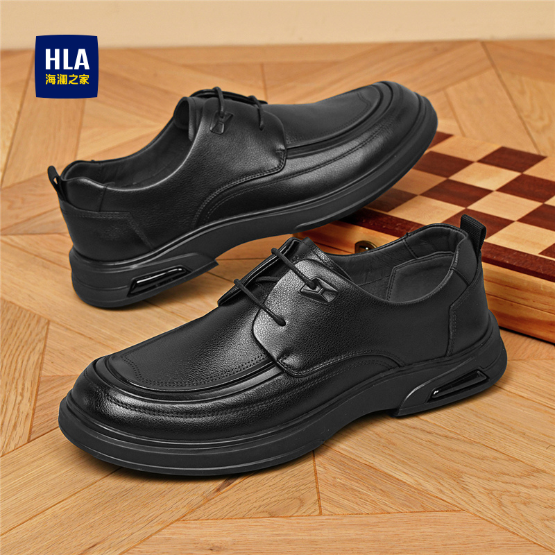休闲皮鞋耐磨德比鞋爸爸鞋