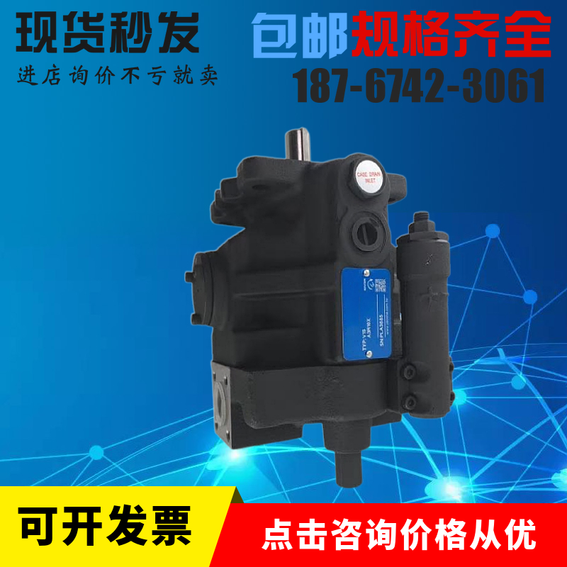 全新台湾柱塞泵V15A2R10X V15A3R10X注塑机用液压油泵