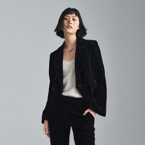 丝绒西装外套EXCEPTION