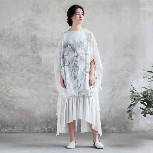 EXCEPTION例外女装梭织连衣裙A119-C1J13