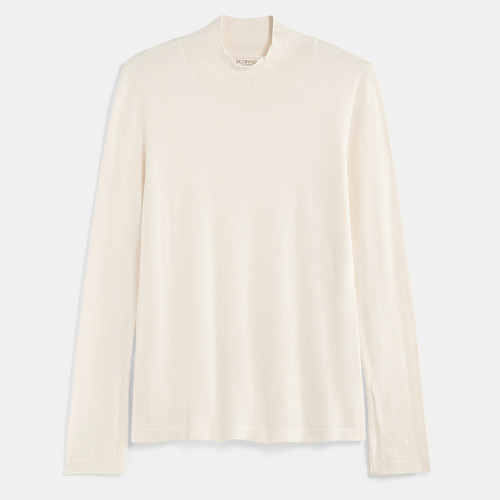 EXCEPTION例外女装原创春秋款修身长袖上衣简约高领套头毛针织衫