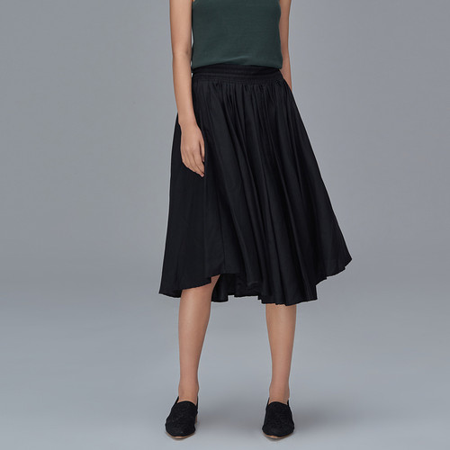 exception梭织半裙例外A字