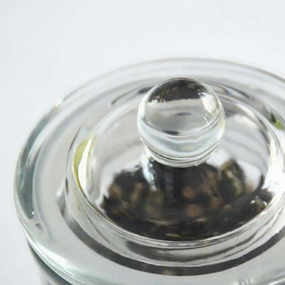 玻璃茶叶罐密封罐透明小瓶子小号储物罐五谷杂粮收纳储存罐玻璃罐