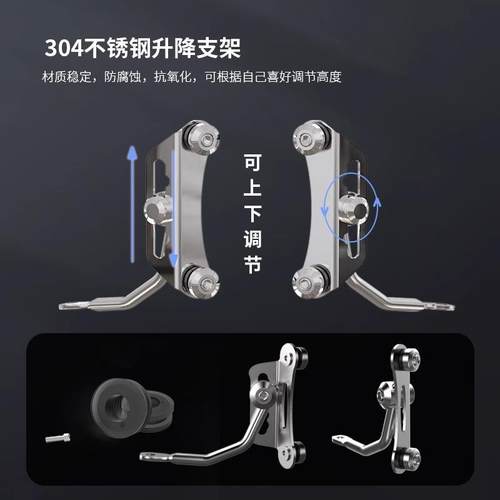 适用轻骑铃木优友UU125风挡摩托车改装配件小海豚进口前挡风玻璃