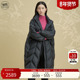Distin 菱格宽松白鹅绒外套女羽绒服 新款 Kidny 迪凯优雅冬季