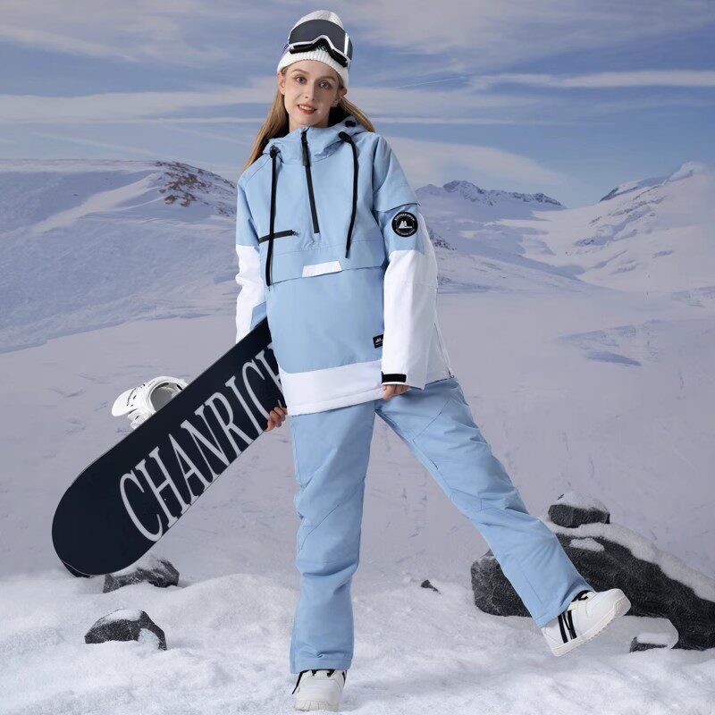 单双板情侣滑雪服防风保暖衣裤
