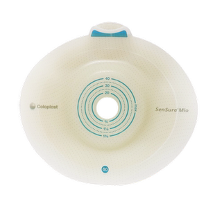 康乐保 胜舒Mio16921二件式卡扣式造口微凸底盘60mm 造口齐平使用