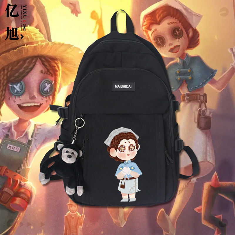 第五人格游戏周边园丁医生盲女二次原男女双肩背包学生休闲书包tt