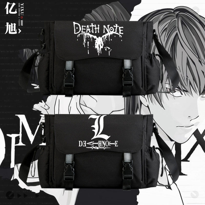 死亡笔记ldeath-note动漫周边时尚单肩包男女同款斜挎信封包