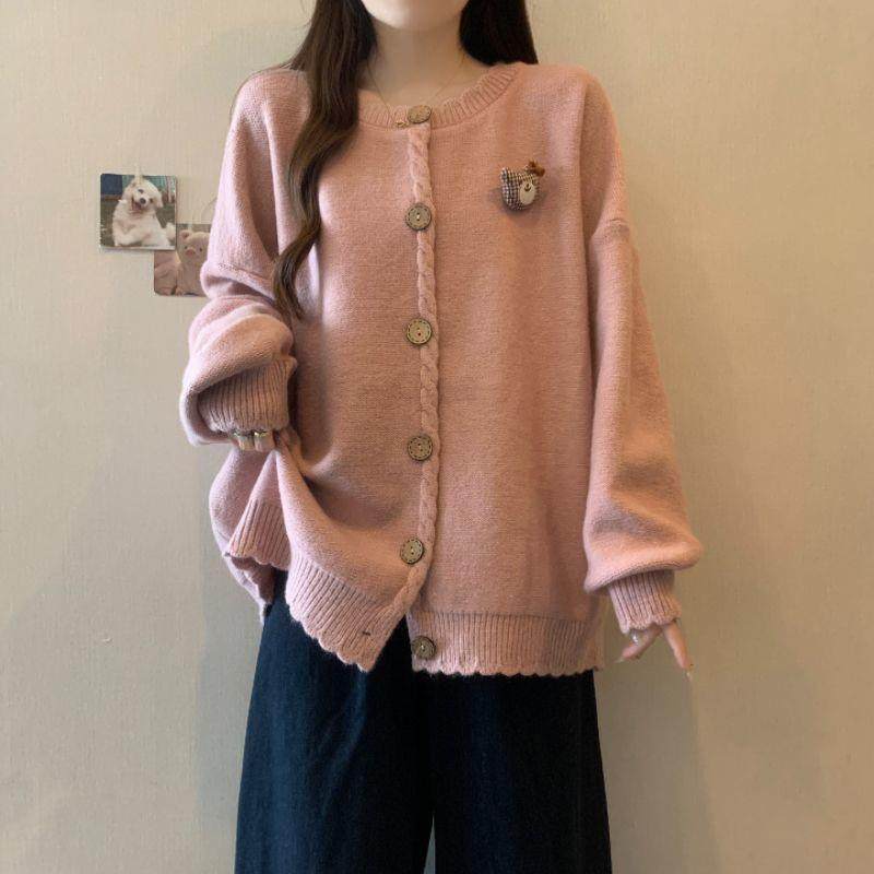 秋冬大码简约长袖甜美可爱毛衣开衫微胖mm显瘦针织花边上衣外套女,女装/女士精品,时尚套装,淘宝优惠券,粉丝福利购,淘宝优惠卷