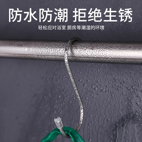 不锈钢s型挂钩挂腊肉钩厨