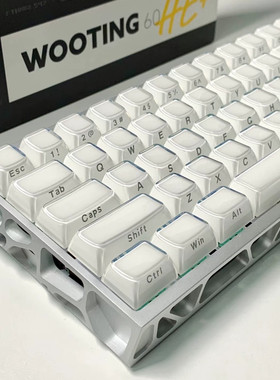 XVX白果冻水晶蓝宝石侧刻键帽OEM粉冰晶wooting满改机械键盘ace68