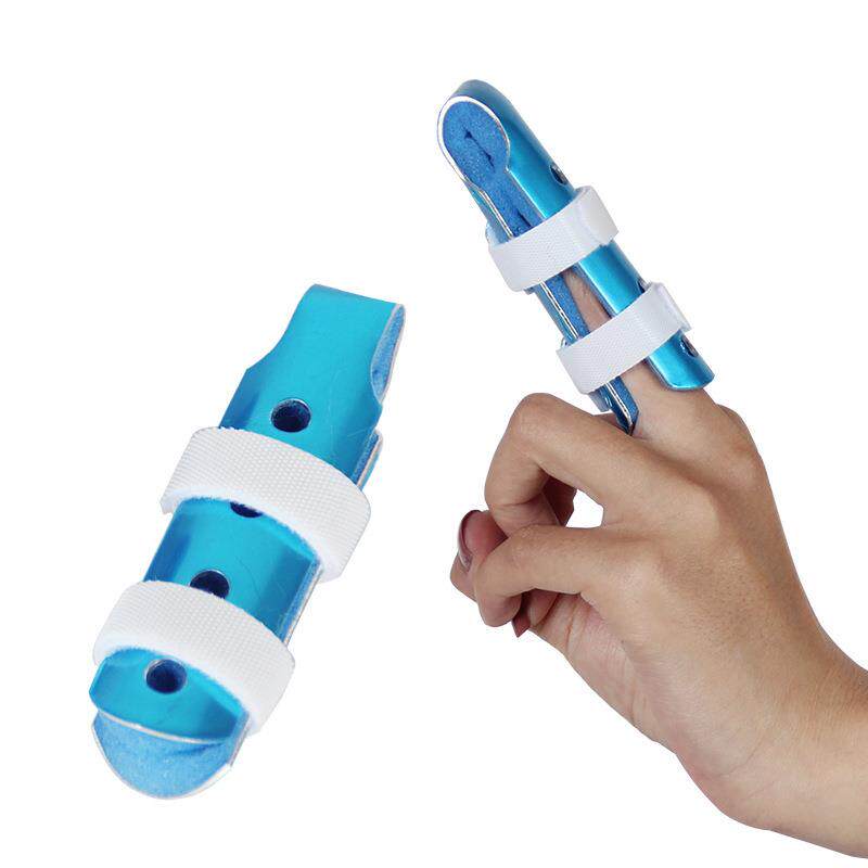双片手指固定夹板固定器骨折护具指套支具手关节伸直不足弯曲指托