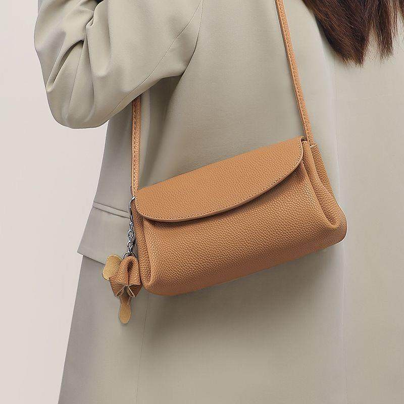 斜挎包女士包包2025新款夏季高级时尚百搭信封包真皮单肩斜跨包,箱包皮具/热销女包/男包,通用款女包,淘宝优惠券,粉丝福利购,淘宝优惠卷