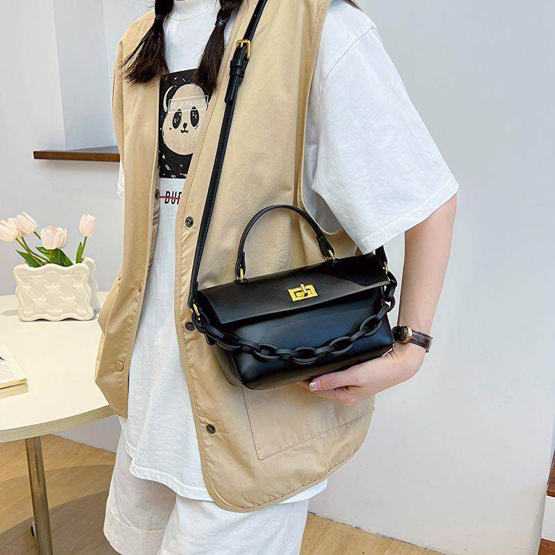 小众设计高级感洋气个性链条法式气质小方包时尚马鞍包复古斜挎包,箱包皮具/热销女包/男包,通用款女包,淘宝优惠券,粉丝福利购,淘宝优惠卷