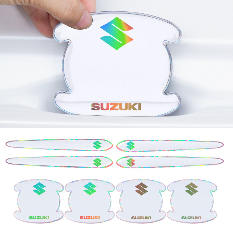 适用铃木车门把手防刮贴雨燕天语锋驭维特拉启悦汽车门碗保护膜贴