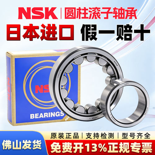 NSK进口圆柱滚子2219轴承NJ 2212 2213 2214 2215 2216 2217 2218