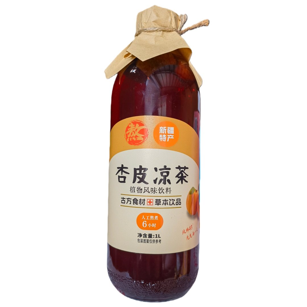 蜂疆红杏皮凉茶植物风味饮料人工熬制新疆特产特色红枣饮品1L大瓶,咖啡/麦片/冲饮,果味/风味/果汁饮料,淘宝优惠券,粉丝福利购,淘宝优惠卷