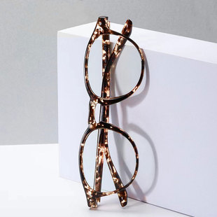 老花镜女高清防蓝光时尚超轻100/150/200/300/350/400度老光眼镜