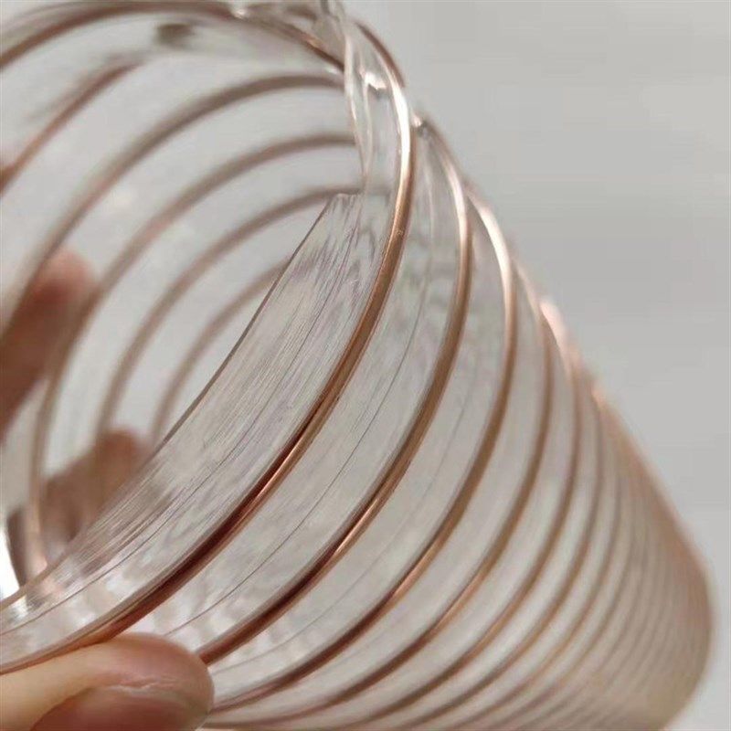 PU聚氨酯25mm-180mm壁厚0.6木工机械钢丝伸缩软管 工业除尘管,纺织面料/辅料/配套,其他纺织机械,淘宝优惠券,粉丝福利购,淘宝优惠卷