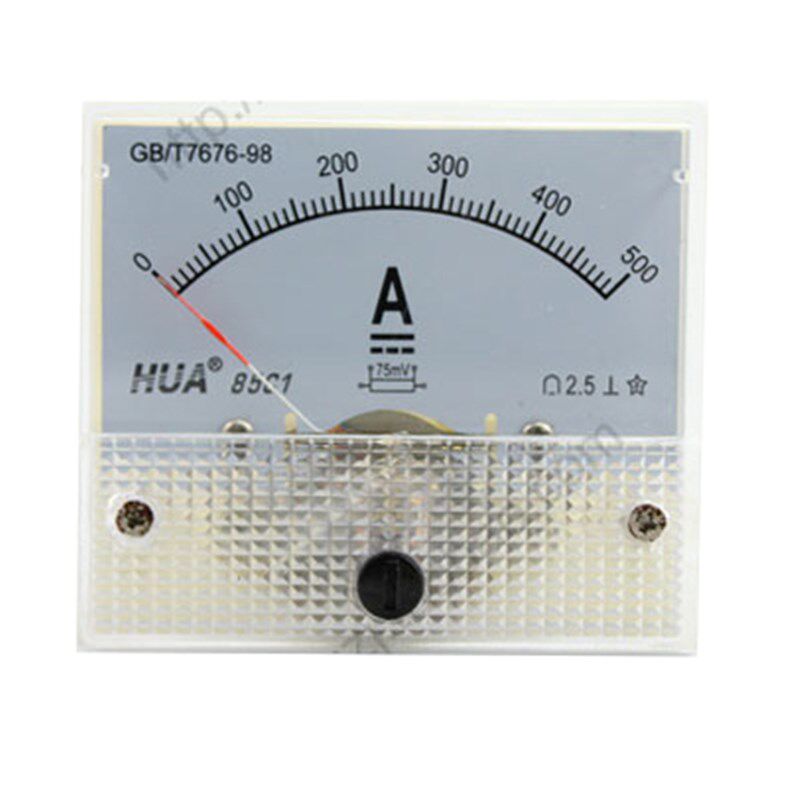 机械直流指针电流表头30A50A100A200A300A500A交流电压表头500V