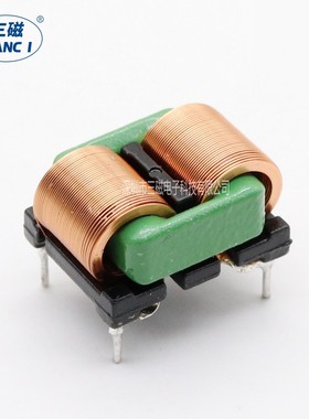 电源EMI滤波器 共模电感 30mH 3A SQ1L515扁平线方形插脚电感线圈