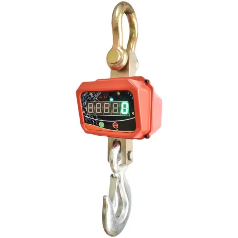OCS电子吊秤吊钩秤挂称行车称1T2T3T5吨10吨无线打印吊勾称吊磅称