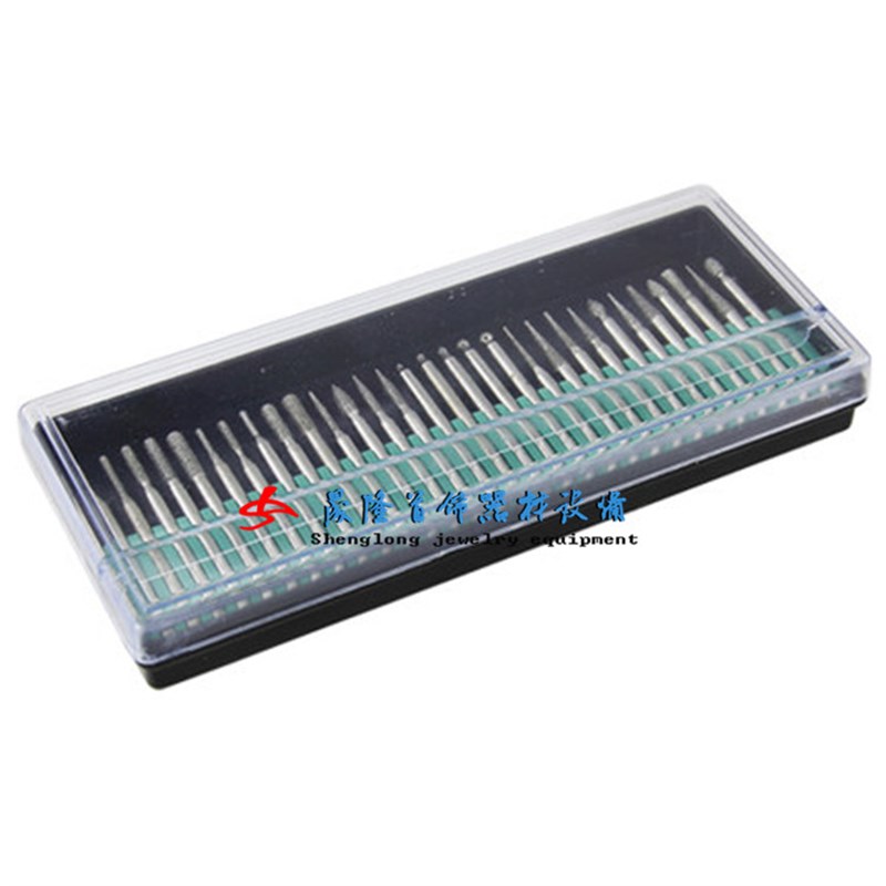 金刚砂打磨头30只套装玉石玛瑙玻璃雕刻磨头金银加工工具雕刻工具