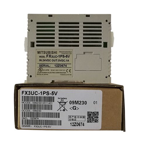 程控器FX3UC-1PS-5V/FX3U-32MT-LT/64CCL/4LC/4DA/4AD/485-BD - 封面