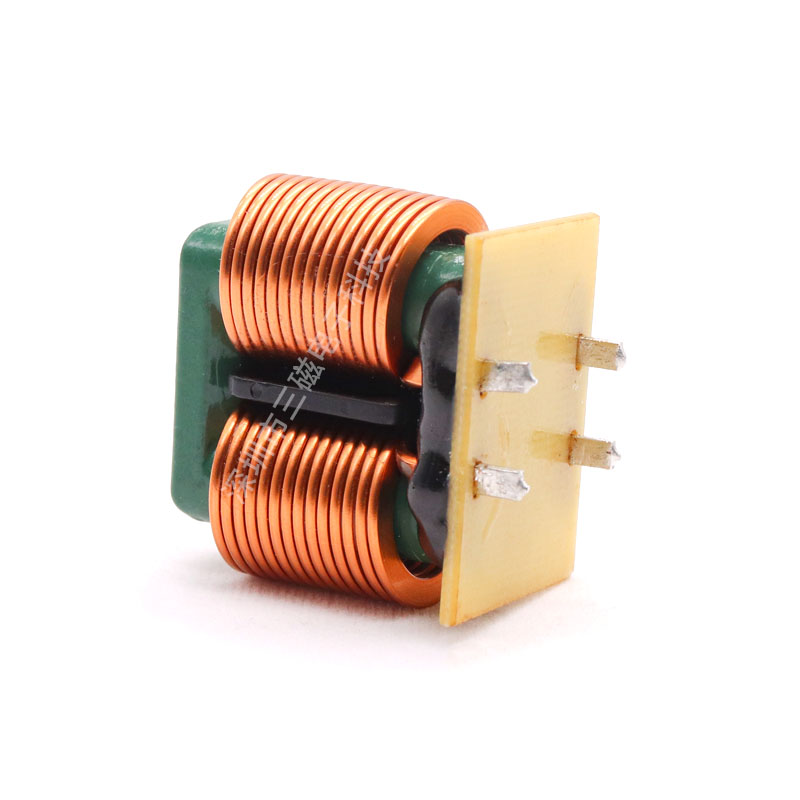 共模电感 1mH 30A s大电流电感扁平线插脚电源EMC滤波电感磁环线