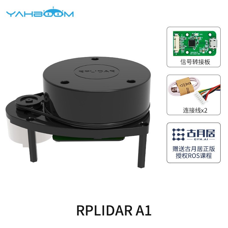 激光雷达RPLIDAR传感器ROS机器人SLAM测距TOF建图导航A1C1 S2