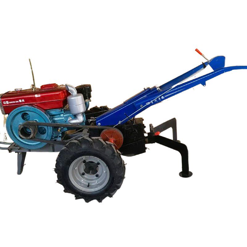 手扶拖拉机绞磨机柴油机动绞磨5T绞磨电缆导线牵引机卷扬机拉缆机